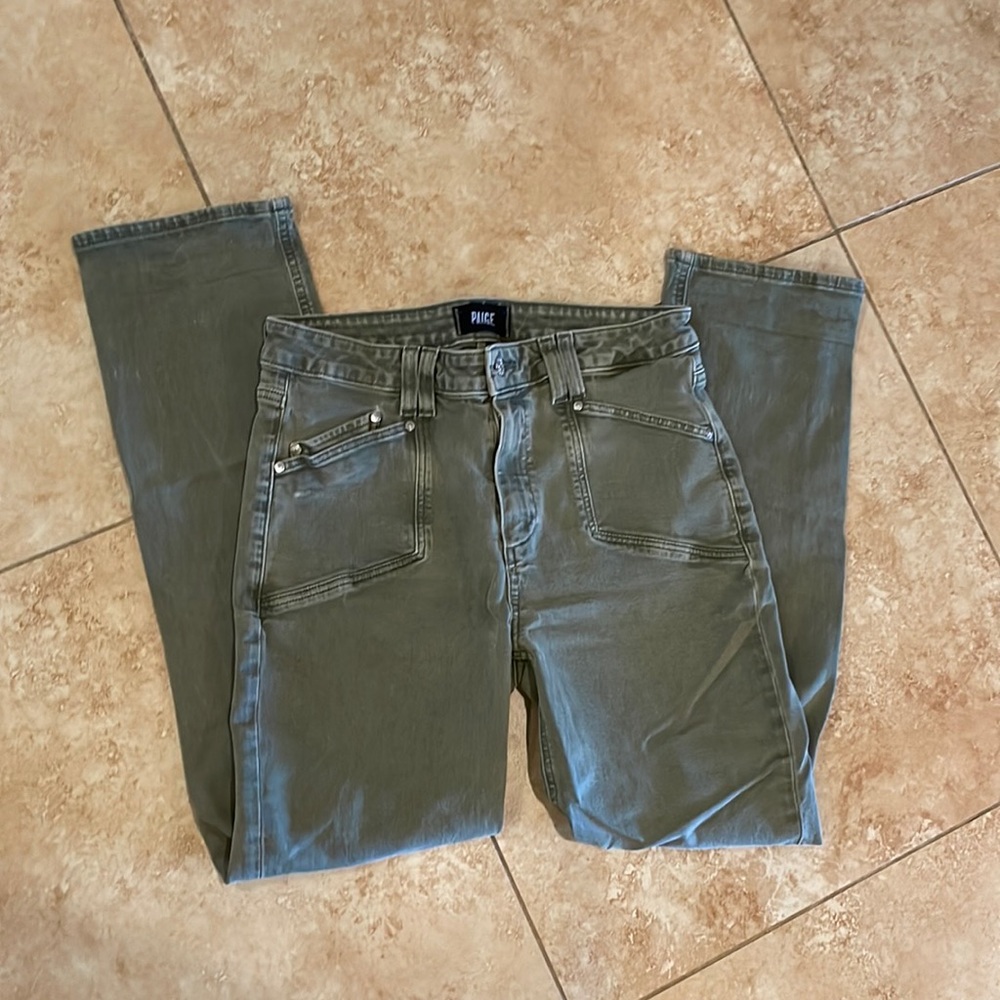 PAIGE Green Jeans